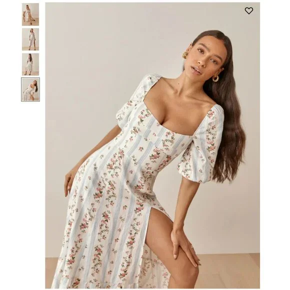 Reformation Dresses Salereformation Belgium Linen Dress Surrey